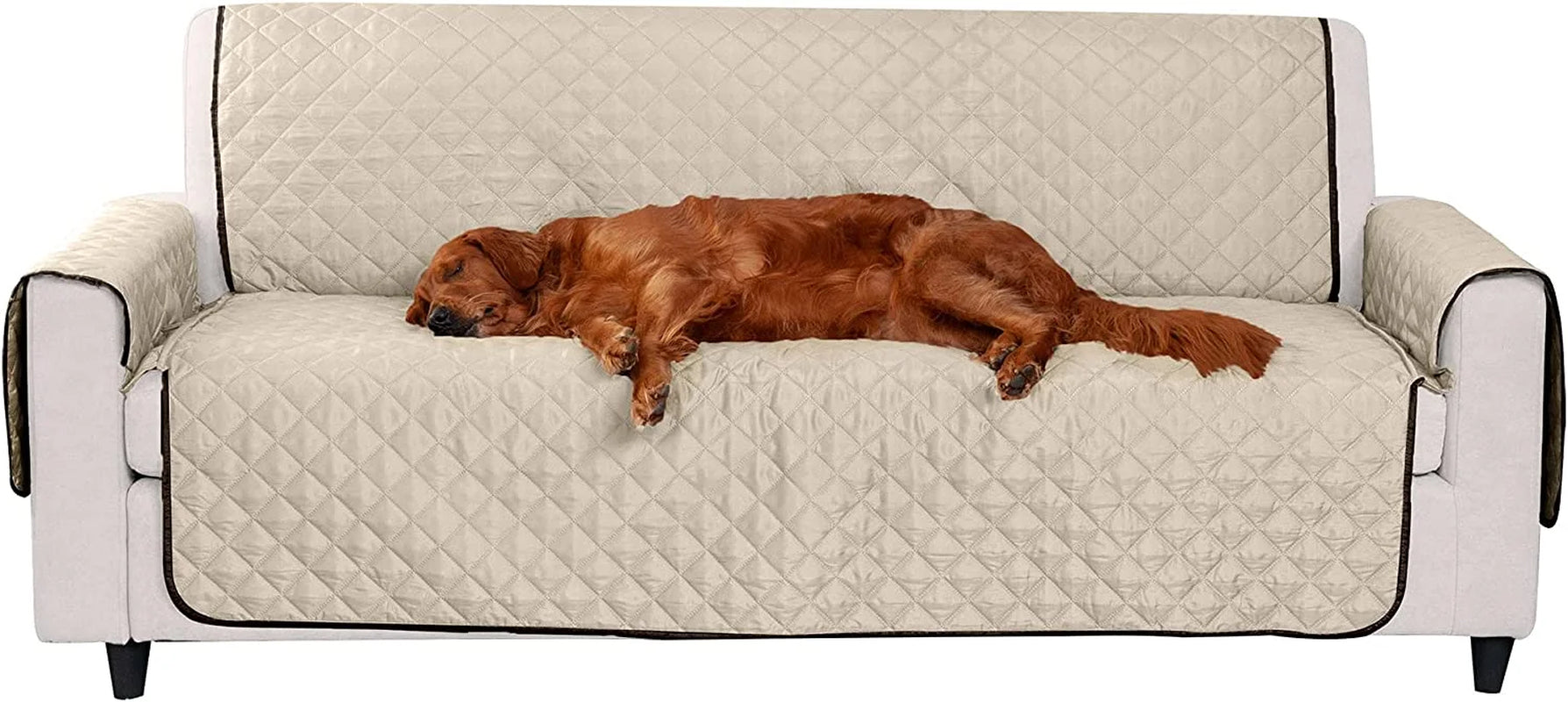 Productos Para Mascotas Protector De Muebles De Sofá Reversible - Espresso/Arcilla, Sofá
