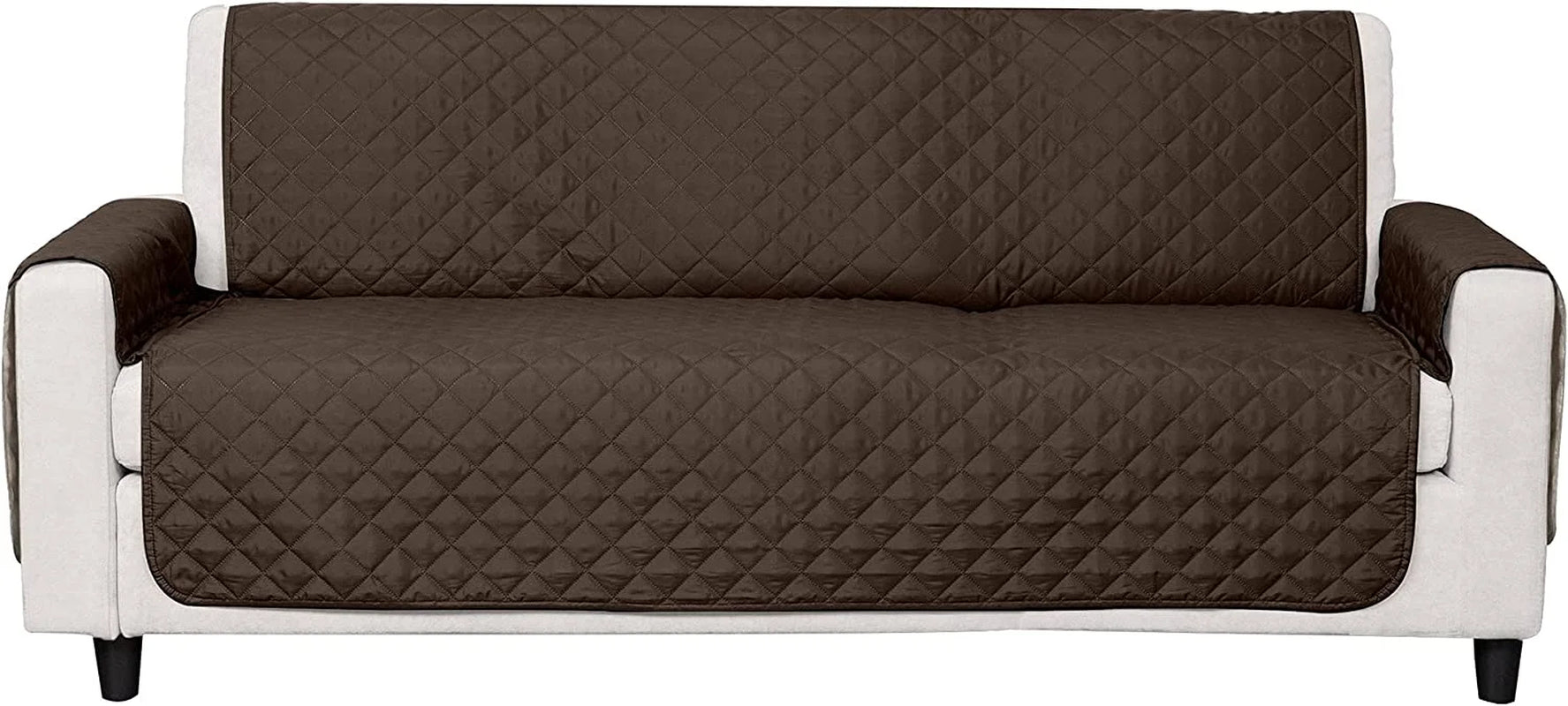 Productos Para Mascotas Protector De Muebles De Sofá Reversible - Espresso/Arcilla, Sofá