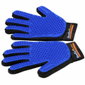Pet Grooming Glove for Shedding Control and Furniture Hair Removal